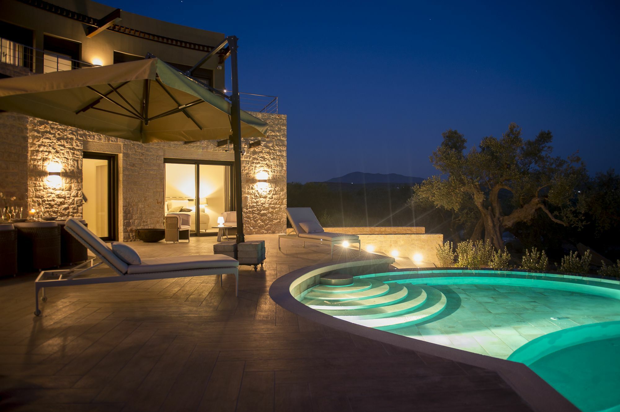Luxury Villa The Olive Retreat Tragána Esterno foto